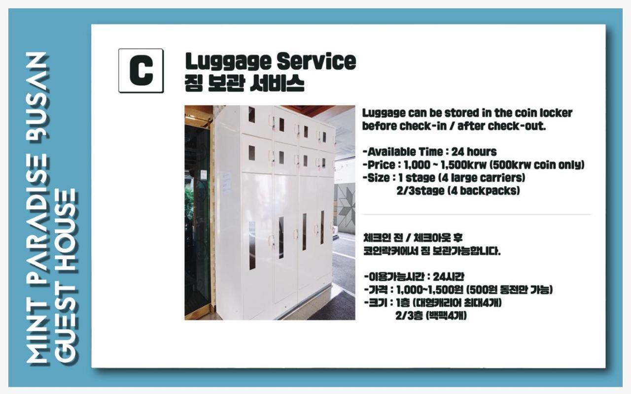 Mint Paradise Busan Exterior foto
